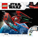 LEGO Major Vonreg's TIE Fighter 75240 Instructions