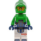 LEGO Male Astronaut with Green Helmet Minifigure