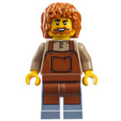 LEGO Hombre Chocolate Shop Worker Minifigura