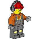 LEGO Maschio Operaio edile Minifigure