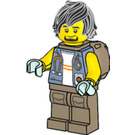 LEGO Männlich Explorer mit Rucksack Minifigur