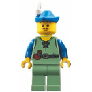 LEGO Muž Zemědělec Minifigurka