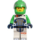 LEGO Male Green Astronaut minifiguur