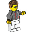 LEGO Male Mercedes Driver Minifigure