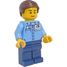 LEGO Mężczyzna Service Station Worker Minifigurka