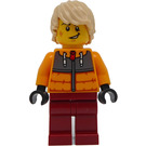 LEGO Male Snowboarder minifiguur