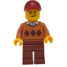 LEGO Hombre Visitor Minifigura