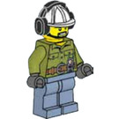 LEGO Mannelijk Volcano Explorer Minifiguur