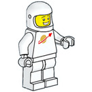 LEGO Hankøn hvid Astronaut uden Airtanks Minifigur