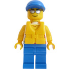 LEGO Male Wind Surfer with Life Jacket Minifigure