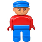 LEGO Male met Blauw Pet