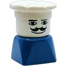 LEGO Male mit Chef Hut Minifigur
