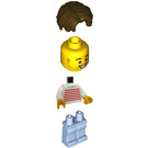 LEGO Male avec rouge Striped Haut Figurine
