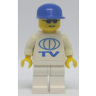 LEGO Male avec TV logo Torse Figurine