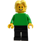 LEGO Männlich mit Wellig Haar Minifigur