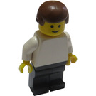 LEGO Male mit Weiß Shirt und Schwarz Pants Minifigur