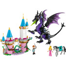 LEGO Maleficent's Dragon Form and Aurora's Castle 43240