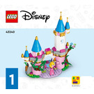 LEGO Maleficent's Dragon Form and Aurora's Castle Set 43240 Instructions
