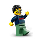 LEGO Man - Dark Blauw Sweater minifiguur