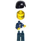 LEGO Man in Dark Blauw Suit minifiguur