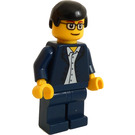 LEGO Man in Dark Blue Suit Minifigure