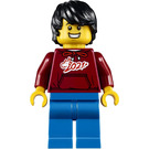 LEGO Człowiek W Bluza z kapturem '2021' Minifigurka