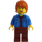 LEGO Man i Jean Jacka Minifigur