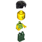 LEGO Man im Lime Shirt Minifigur