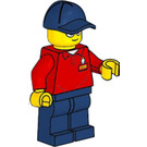 LEGO Mann im Rot Hemd Minifigur