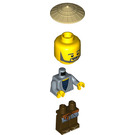 LEGO Man dans Sand Bleu Robe Figurine