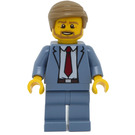 LEGO Uomo in Sand Blu Abito Minifigure