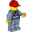 LEGO Mann i Sand Blå Uniform Minifigur