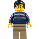 LEGO Mann im Pullover Minifigur