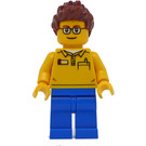 LEGO Man in Yellow Shirt Minifigure