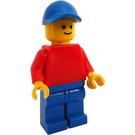 LEGO Man who controls his Upscaled Twin Minifigure