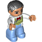 LEGO Man mit Apron Duplo Abbildung