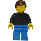 LEGO Man mit Schwarz Shirt Minifigur