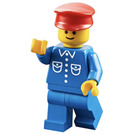 LEGO Man avec Bleu Outfit Figurine