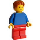 LEGO Man with Blue Shirt Minifigure