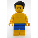 LEGO Man with Blue Swim Trunks Minifigure