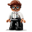 LEGO Man with Glasses Duplo Figure
