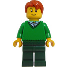 LEGO Man avec Green Sweater Figurine