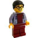 LEGO Man with hoodie Minifigure
