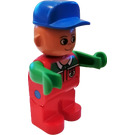 LEGO Man with Octan Logo Duplo Figure