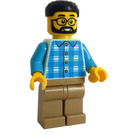 LEGO Man with Plaid Shirt Minifigure
