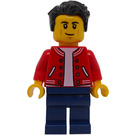 LEGO Man with Red Letterman Jacket Minifigure