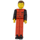 LEGO Man with Red Overalls Technic Figure