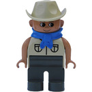 LEGO Man with Safari Top Duplo Figure