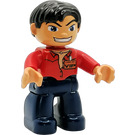 LEGO Man met VIP Badge Duplo Figuur
