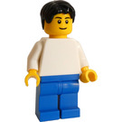 LEGO Człowiek z Biały Koszula Minifigurka